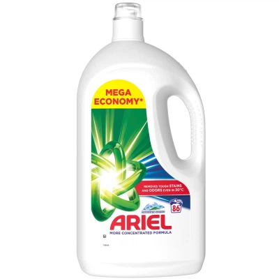 Гель для стирки Ariel Горный родник 3.87 л (8700216690911) - изображение 2