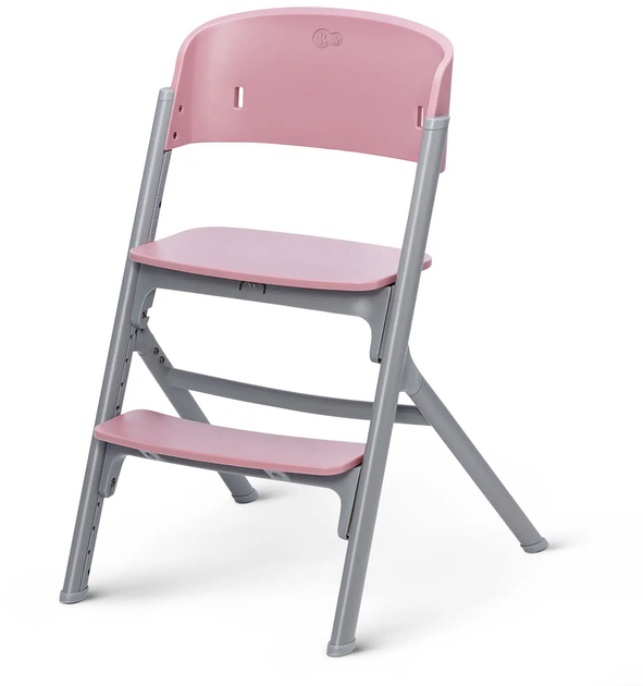 Krzesełko do karmienia Kinderkraft Livy Calmee Aster Pink z leżaczkiem (KHLICA00PNK0000) - obraz 4