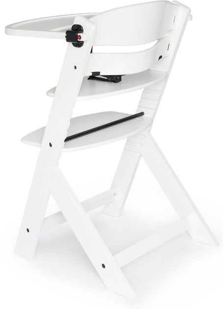 Krzesełko do karmienia Kinderkraft Enock White (KKKENOCWHTF000) (5902533915194)  - obraz 4