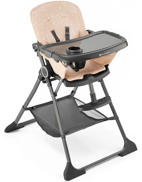 Krzesełko do karmienia Kinderkraft Foldee Pink (KHFOLD00PNK0000) (5902533922451) - obraz 2