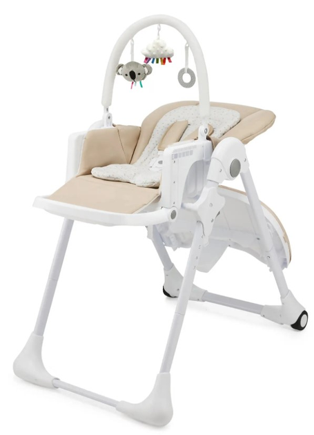 Krzesełko do karmienia Kinderkraft Tummie Beżowe (KHTUMM00BEG0000) (5902533925056) - obraz 6