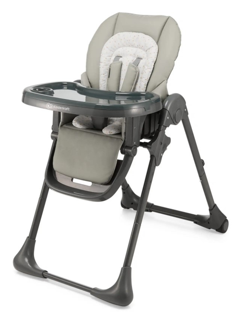 Стільчик для годування Kinderkraft Tummie Grey (KHTUMM00GRY0000) (5902533925049) - зображення 3