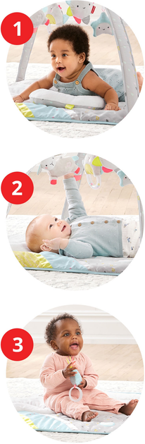 Mata edukacyjna Skip Hop Srebrna Chmura (9Q280210) (195862062621) - obraz 2