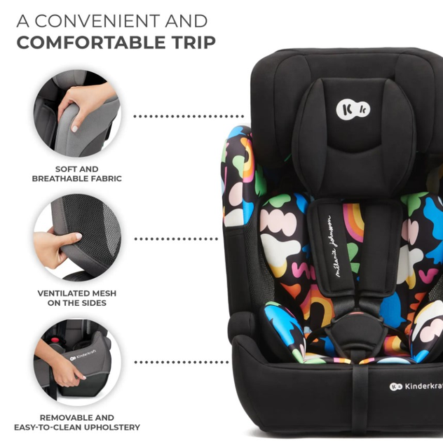 Автокрісло Kinderkraft Comfort Up i-Size Happy Shapes (KCCOUP02HAP0000)(5902533925476) - зображення 10