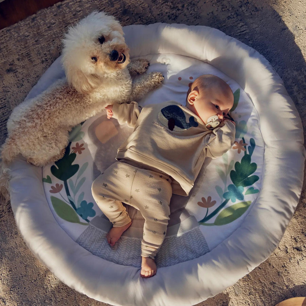 Mata edukacyjna Kinderkraft Cozyplay (KPCOZY00LGR0000) (5902533926930) - obraz 12