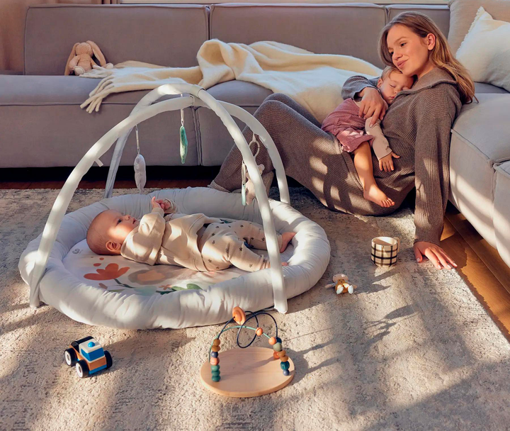 Mata edukacyjna Kinderkraft Cozyplay (KPCOZY00LGR0000) (5902533926930) - obraz 13