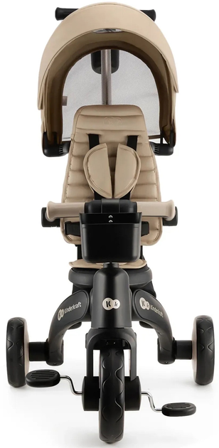 Триколісний велосипед Kinderkraft Jazz 2 Beige (KRJAZZ02BEG0000) - зображення 3