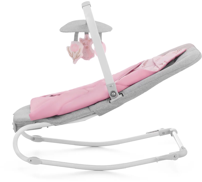 Leżaczek-bujaczek Kinderkraft Felio 2 Peony Rose (KBFELI20PNK0000) (5902533921096) - obraz 3