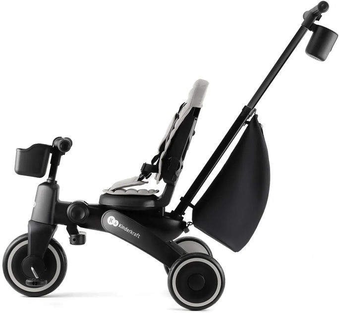 Триколісний велосипед Kinderkraft Jazz 2 Grey (KRJAZZ02GRY0000) - зображення 8
