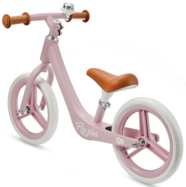 Беговел Kinderkraft Fly Plus Powder pink (KRFLPL00PNK0000) - зображення 3