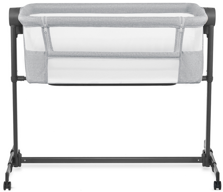 Łóżeczko dostawne Kinderkraft Neste Up 2 Light Grey (KLNEUP02LGR0000) - obraz 2
