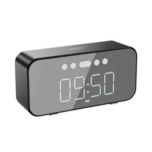 Акустична система XO F41 Mirror Clock Bluetooth Speaker Чорна - Фото 1 Акустична система XO F41 Mirror Clock Bluetooth Speaker Чорна - зображення 1