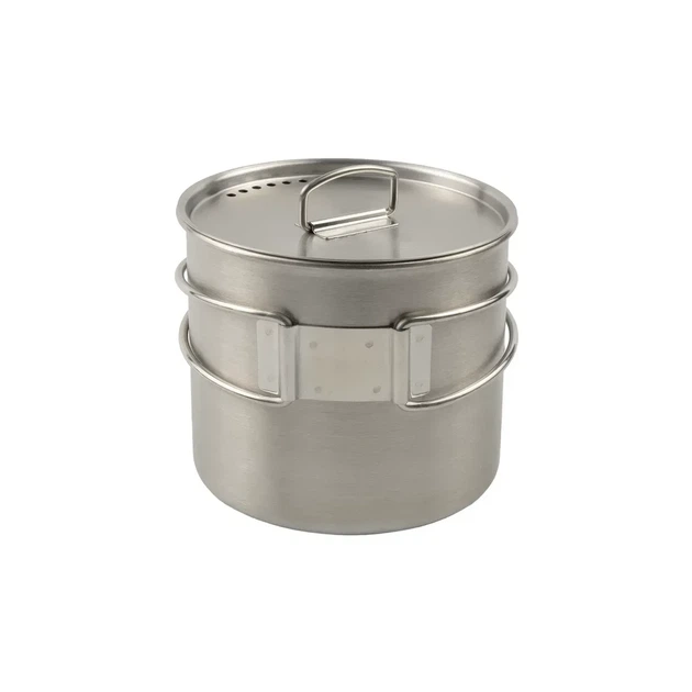 Кружка туристична з кришкою Tribe Camping Cup 600 мл із нержавіючої сталі (T-FA-0012-metal) - зображення 3