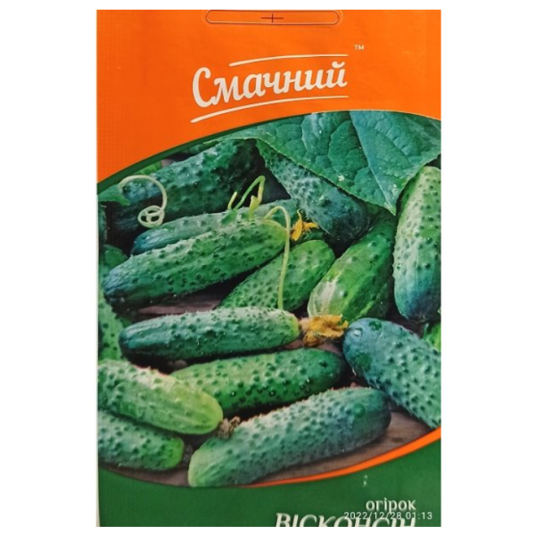 Огурец Висконсин 1 г ТМ Вкусный - Фото 1 Огурец Висконсин 1 г ТМ Вкусный - изображение 1