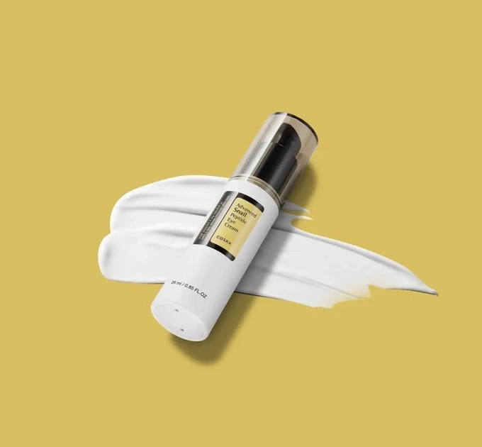 Легкий поживний крем під очі зі слизом равлика Cosrx — Advanced Snail Peptide Eye Cream 25 ml. - Фото 1 Легкий поживний крем під очі зі слизом равлика Cosrx — Advanced Snail Peptide Eye Cream 25 ml. - зображення 1