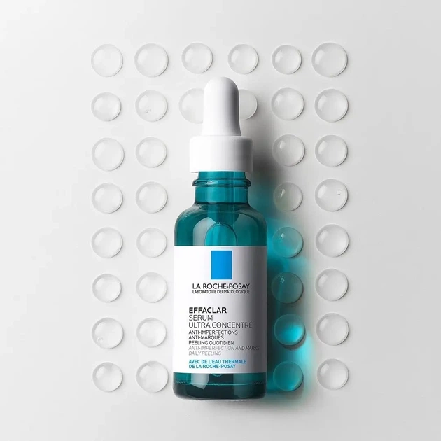 Ультраконцентрированная сыворотка для лица La Roche-Posay Effaclar Serum с эффектом пилинга, 30 мл - Фото 4 Ультраконцентрированная сыворотка для лица La Roche-Posay Effaclar Serum с эффектом пилинга, 30 мл - изображение 4