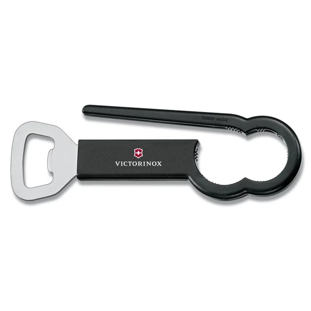 Открывалка для бутылок (черная) Victorinox 7.6912.3 - Фото 1 Открывалка для бутылок (черная) Victorinox 7.6912.3 - изображение 1