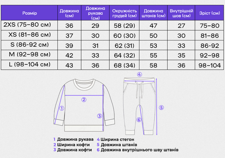 Детский теплый костюм «Bear cub» Темно-серый 74–80 см - изображение 2