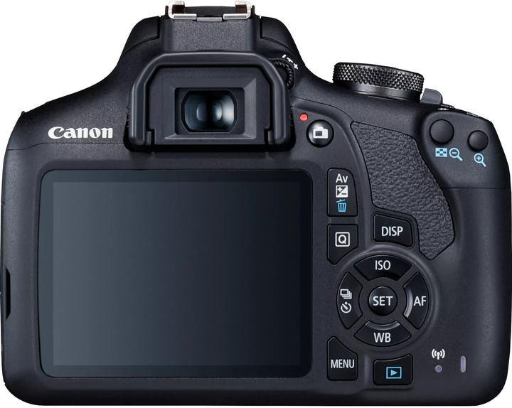 Фотоапарат Canon EOS 2000D + EF-S 18-55 IS II + Сумка SB130 + Карта памʼяті 16 ГБ (2728C013) - зображення 3