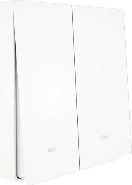 Розумний перемикач Moes RT-D-ZEU2-W Білий (5902135161586) - зображення 1