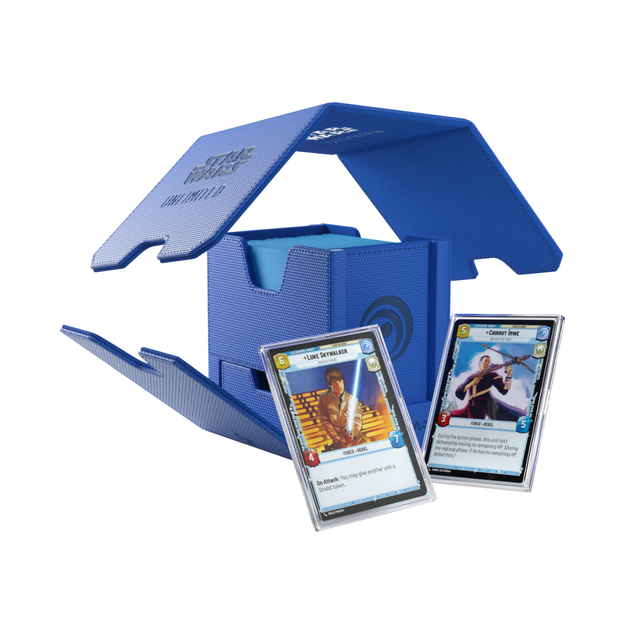 Pudełko na karty Gamegenic: Star Wars Unlimited Card Game - Twin Suns Deck Pod - Blue GGS20221ML (4251715417546) - obraz 4