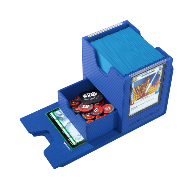 Pudełko na karty Gamegenic: Star Wars Unlimited Card Game - Twin Suns Deck Pod - Blue GGS20221ML (4251715417546) - obraz 5