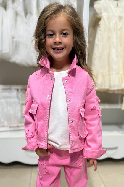 Комплект Escabel Kids 92 см Розовый (2125000871486) - Фото 2 Комплект Escabel Kids 92 см Розовый (2125000871486) - изображение 2