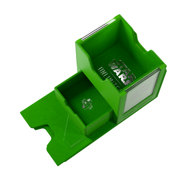 Pudełko na karty Gamegenic: Star Wars Unlimited Card Game - Twin Suns Deck Pod - Green GGS20223ML (4251715417560) - obraz 15