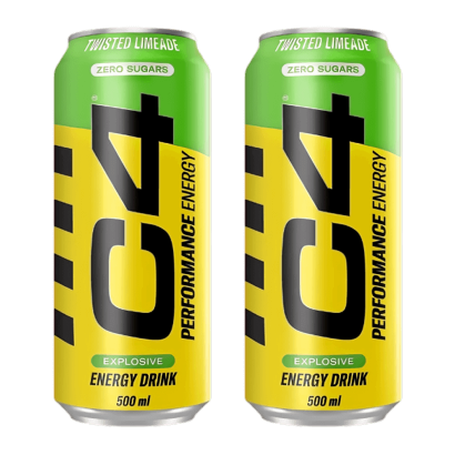 Набір Напій Енергетичний 2шт Cellucor C4 Twisted Limeade 500ml - Фото 1 Набір Напій Енергетичний 2шт Cellucor C4 Twisted Limeade 500ml - зображення 1