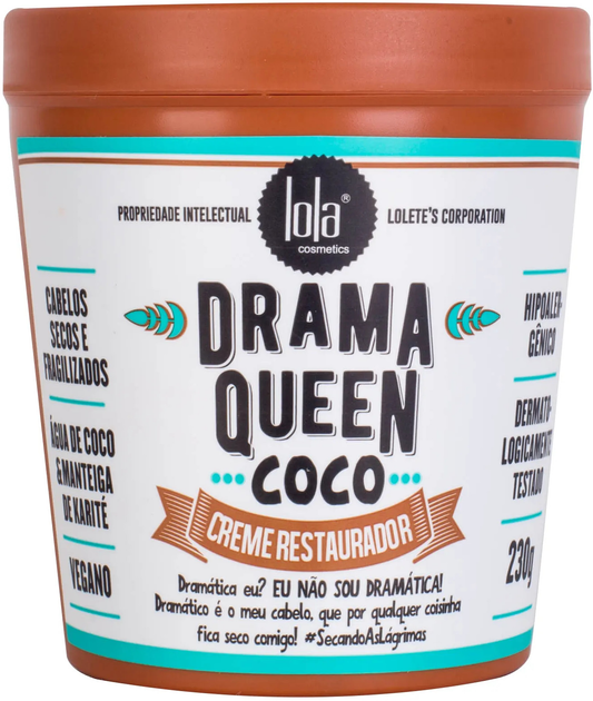 Maska do włosów Lola Cosmetics Drama Queen Coco do regeneracji 230 ml (7899572810727) - obraz 1