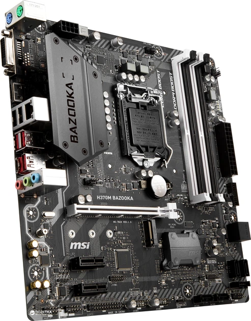 Материнская плата MSI H370M Bazooka (s1151, Intel H370, PCI-Ex16) - изображение 4