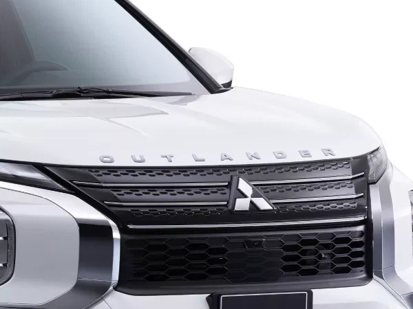 Емблема логотип на капот Mitsubishi Outlander 4 2022-2024 хром MZ553023EX - зображення 3