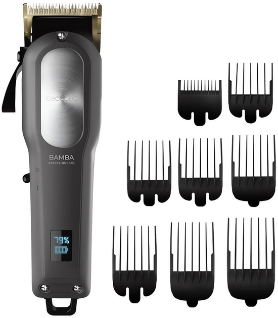 Maszynka do strzyżenia włosów Cecotec Bamba PrecisionCare Proclipper Titanium Go (4218) - obraz 1