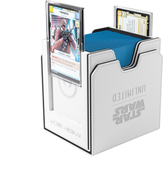 Pudełko na karty Gamegenic: Star Wars Unlimited Card Game - Twin Suns Deck Pod - White / Black GGS20224ML (4251715417577) - obraz 2