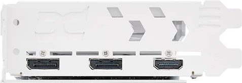 Karta graficzna Powercolor PCI-Ex Radeon RX 9060 XT Hellhound Spectral White 16GB GDDR6 (128bit) (3310/20000) (HDMI, 2 x DisplayPort) (RX9060XT 16G-L/OC/WHITE) - obraz 6