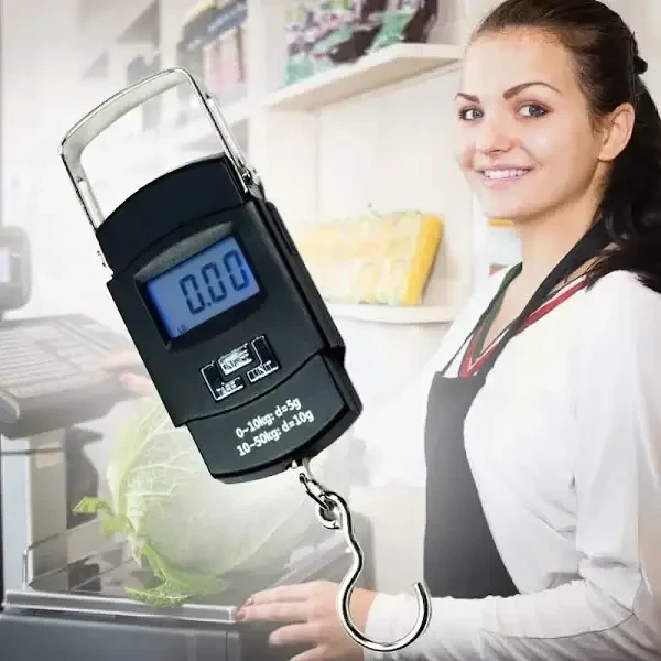 Електронні кантер-ваги Domotec ACS WH A08 до 50 кг кишенькові 1523 - зображення 8