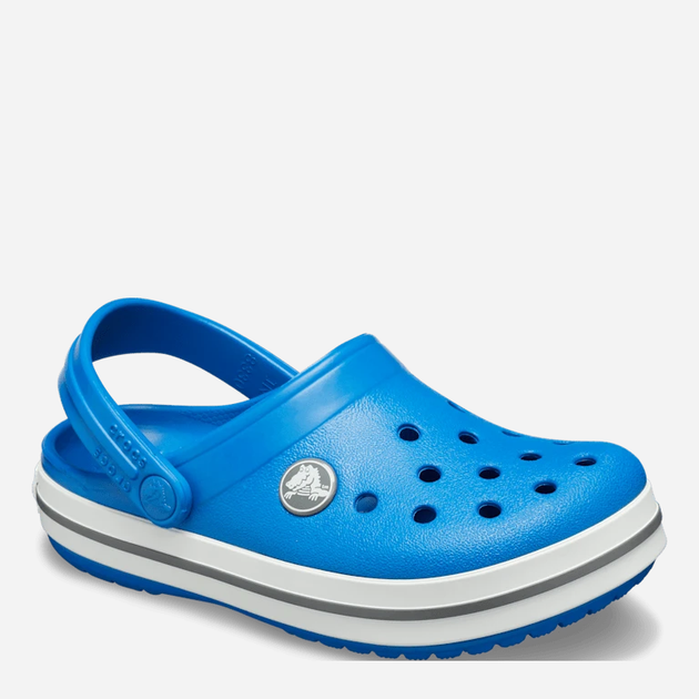 Детские кроксы-сабо для мальчика Crocs Crocband Clog T 207005-4JN 27-28 (C10) Синие (191448738256) - изображение 2