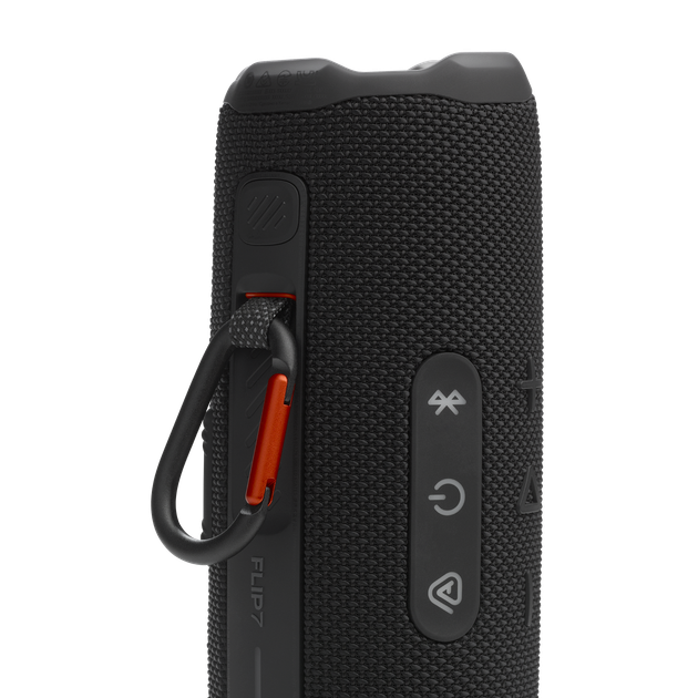 Акустическая система портативная JBL серии Flip 7 Black (JBLFLIP7BLK), двухполосная, 35 Вт (25+10), 60 Гц – 20 кГц, Bluetooth 5.4, 14 часов автономн. работы, USB-Type C,IP67, черный - Фото 6 Акустическая система портативная JBL серии Flip 7 Black (JBLFLIP7BLK), двухполосная, 35 Вт (25+10), 60 Гц – 20 кГц, Bluetooth 5.4, 14 часов автономн. работы, USB-Type C,IP67, черный - изображение 6