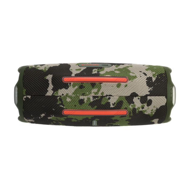Акустическая система портативная JBL серии Charge 6 Squad (JBLCHARGE6SQUAD), двухполосная, 45 Вт, Bluetooth: 5.4, 24 часов автон. работы, 56 Гц - 20 кГц, IP68, камуфляж - изображение 5