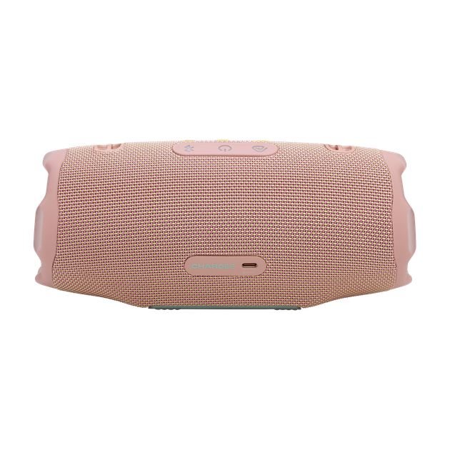 Акустическая система портативная JBL серии Charge 6 Pink (JBLCHARGE6PINK), двухполосная, 45 Вт, Bluetooth: 5.4, 24 часов автон. работы, 56 Гц - 20 кГц, IP68, розовый - изображение 3
