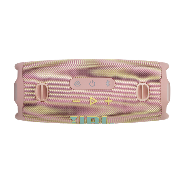 Акустическая система портативная JBL серии Charge 6 Pink (JBLCHARGE6PINK), двухполосная, 45 Вт, Bluetooth: 5.4, 24 часов автон. работы, 56 Гц - 20 кГц, IP68, розовый - изображение 9