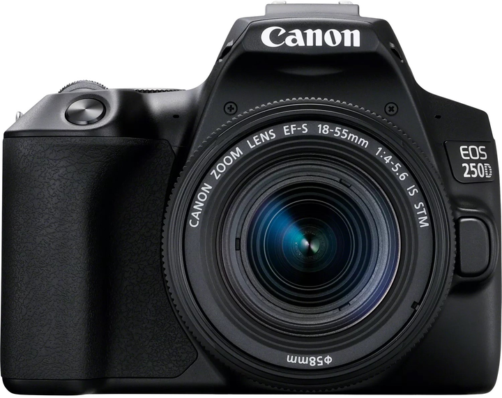 Aparat fotograficzny Canon EOS 250D + EF-S 18-55mm f/4-5.6 IS STM (3454C002) - obraz 2