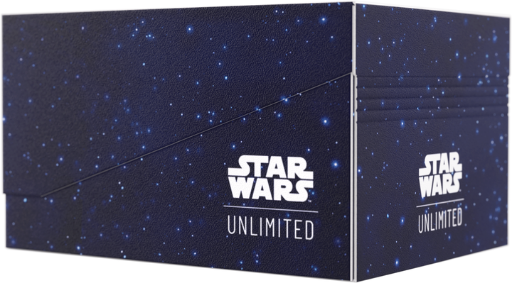 Pudełko na karty Gamegenic: Star Wars Unlimited Card Game - Twin Suns Soft Crate - Card Back Blue GGS25145ML (4251715417607) - obraz 4