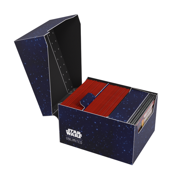 Pudełko na karty Gamegenic: Star Wars Unlimited Card Game - Twin Suns Soft Crate - Card Back Blue GGS25145ML (4251715417607) - obraz 5