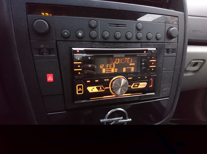 Переходная рамка 2 DIN Opel Vauxhall Omega B - изображение 9