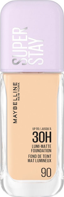 Тональна основа Maybelline New York Super Stay Lumi Matte матувальна 90 30 мл (3600531691974) - зображення 1