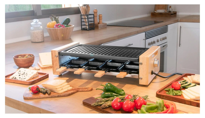 Grill raclette Cecotec Raclette Cheese&Grill 8200 (3090) - obraz 6