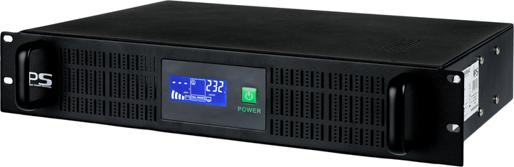 UPS IPS CCTVups-2U-850-LCD Rack 2U 850VA/510W (5902135167021) - obraz 1