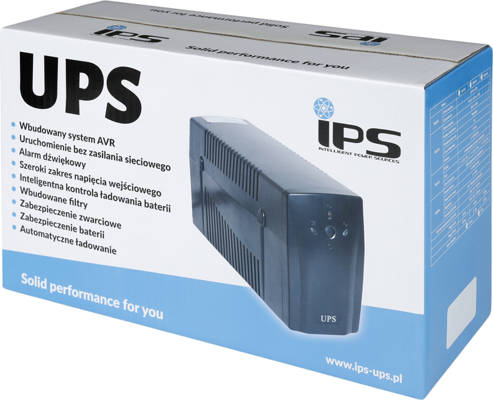 ДБЖ IPS TM-LI-0k6-PC-1x7 600VA/360W (5902135113837) - зображення 4