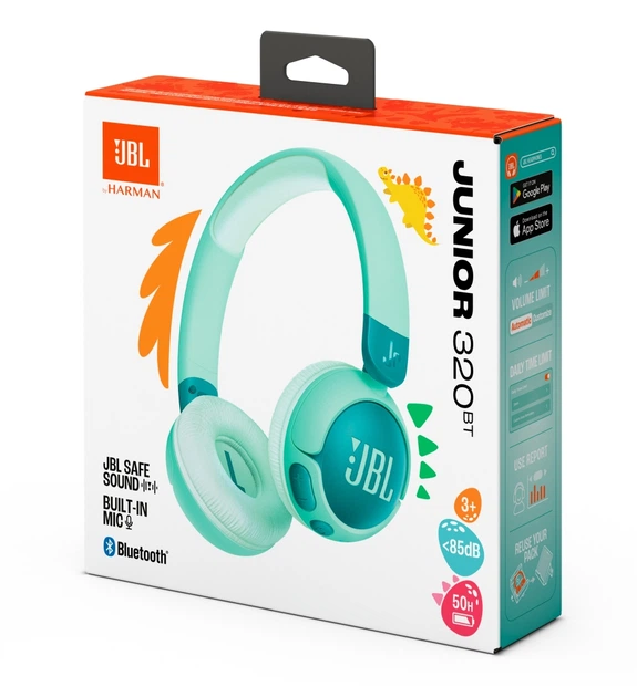 Наушники JBL Junior 320BT Green (JBLJR320BTGRN) - изображение 9